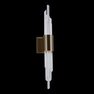 Lucca LED Wall Sconce in Brushed Champagne Gold