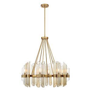 Biltmore 8-Light Chandelier in Warm Brass