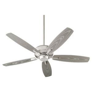 Breeze Patio 52" Patio Fan in Satin Nickel