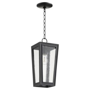 Bravo 1-Light Pendant in Textured Black