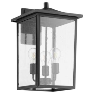 Riverside 3-Light Wall Mount in Textured Black