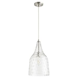 8142 Pendants 1-Light Pendant in Satin Nickel