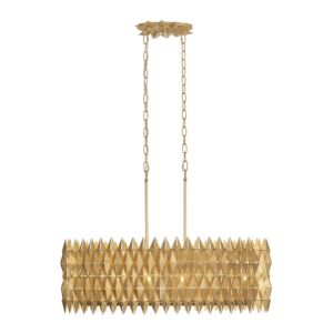 Forever 6-Light Pendant in French Gold