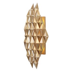 Forever 2-Light Wall Sconce in French Gold