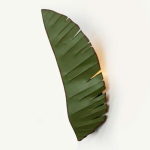 Banana Leaf 3-Light Wall Sconce in Banana Leaf