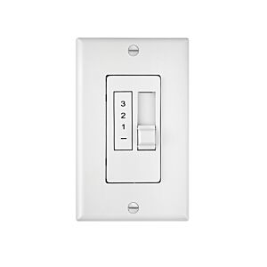 Wall Control 3 Spd Slide 5 Amp Wall Contol in White