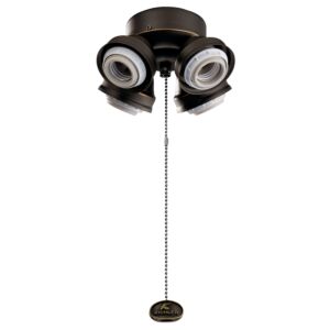 Accessory 4-Light LED Fan Fitter in Olde Bronze