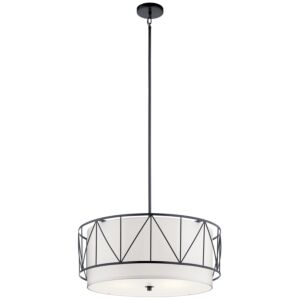 Birkleigh 4-Light Pendant in Black