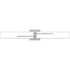 Allison LED Bathroom Vanity Light Fixture in Brushed Nickel