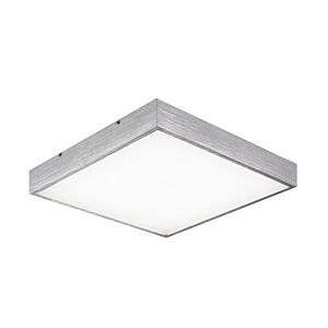 Kashi 1-Light LED Flush Mount in Aluminum