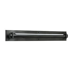 Knax 1-Light LED Bathroom Vanity Light in Oxidized Black