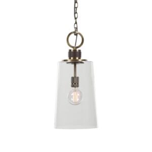 Rosston 1-Light Mini Pendant in Antique Brass