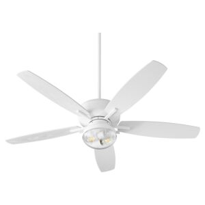 Breeze Patio 2-Light 52" Patio Fan in Studio White Studio White