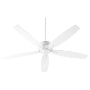 Breeze 60" 60"Hanging Ceiling Fan in Studio White