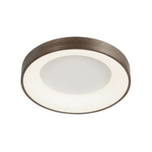 Acryluxe LED Flush-Mount in Light Bronze