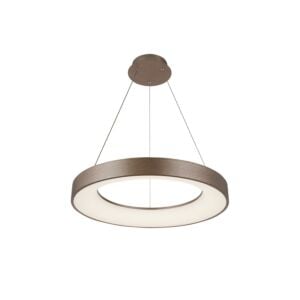 Acryluxe LED Pendant in Light Bronze