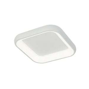 Acryluxe LED Flush-Mount in Matte White