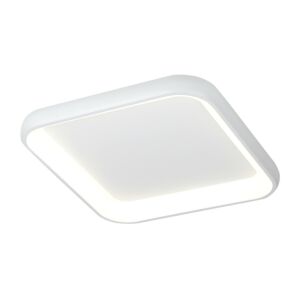 Acryluxe LED Flush-Mount in Matte White