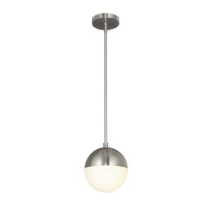 Fusion 1-Light Pendant in Pewter, Nickel, Silver