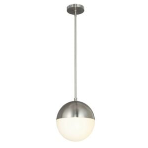 Fusion 2-Light Pendant in Pewter, Nickel, Silver