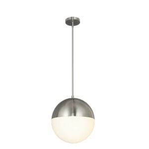 Fusion 3-Light LED Pendant in Brushed Nickel