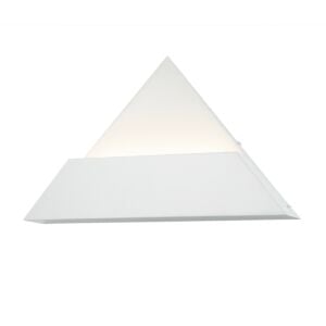 Prism LED Wall Sconce in Matte White