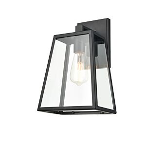 Grant 1-Light Outdoor Lantern in Powder Coat Black