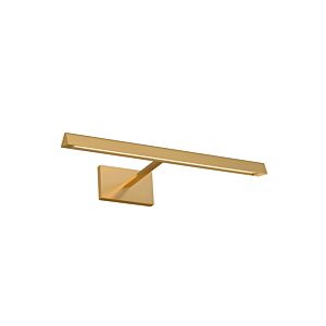 Dessau 1-Light LED Wall Sconce in Natural Brass