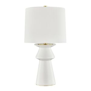 Amagansett 1-Light Table Lamp in Ivory