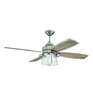 Craftmade Waterfront Indoor Ceiling Fan in Brushed Polished Nickel