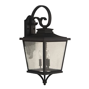 Craftmade Tillman 3-Light Outdoor Wall Light in Textured Matte Black