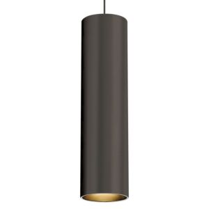 Piper 1-Light LED Pendant in Antique Bronze with Antique Bronze