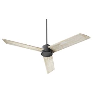 Trio 60" Hanging Ceiling Fan in Textured Black