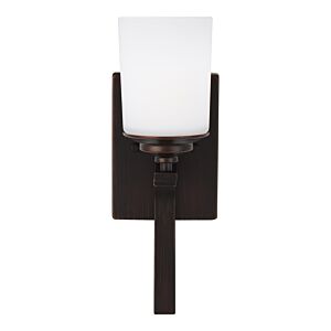 One Light Wall / Bath Sconce by Generation Lighting.