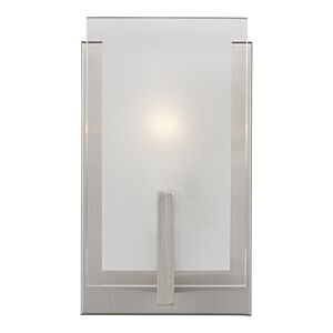 Visual Comfort Studio Syll Bathroom Vanity Light in Brushed Nickel