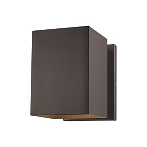 Pohl 1-Light Outdoor Wall Lantern in Bronze