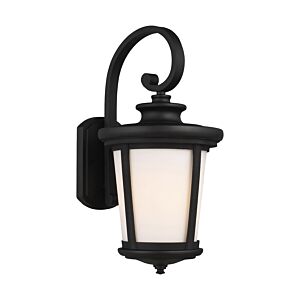 Generation Lighting Eddington Outdoor Wall Light in Black