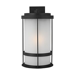 Generation Lighting Wilburn Outdoor Wall Light in Black