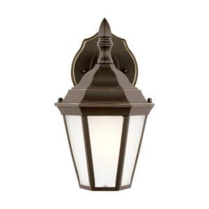 Bakersville 1-Light Outdoor Wall Lantern in Antique Bronze