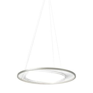 Interlace 1-Light LED Suspension in Satin Nickel