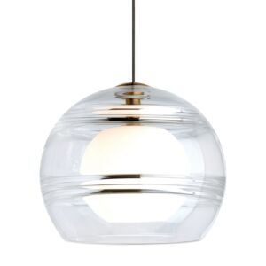 Sedona 1-Light Pendant in Aged Brass