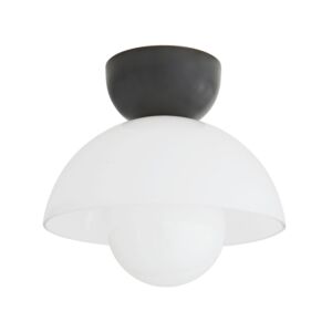 Donley 1-Light Flush Mount in Bronze