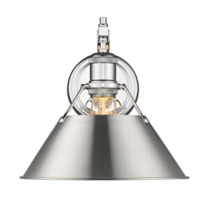 Orwell CH 1-Light Wall Sconce in Chrome