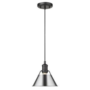 Orwell BLK 1-Light Mini Pendant in Matte Black