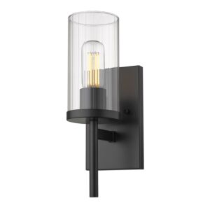 Winslett BLK 1-Light Wall Sconce in Matte Black