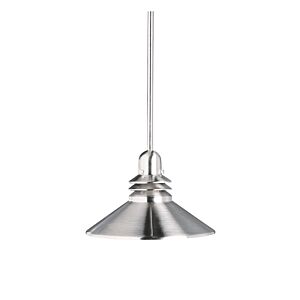 Grenoble 1-Light Mini Pendant in Brushed Nickel