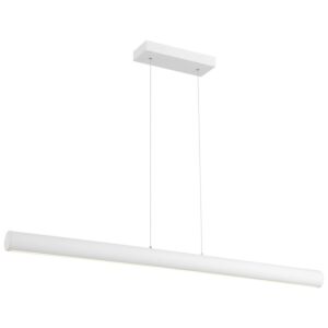 Carmel 1-Light LED Island Pendant in Matte White