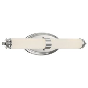 Madison 1-Light LED Bathroom Vanity Light in Chrome