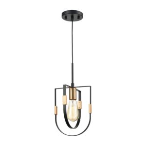 Heathrow 1-Light Mini Pendant in Matte Black