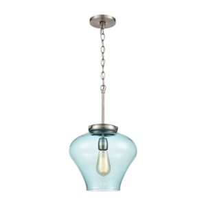 Amore 1-Light Pendant in Satin Nickel